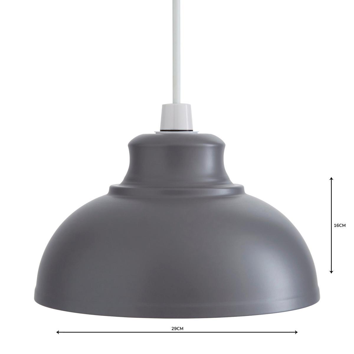 Galley Grey Easy Fit Pendant Grey – image 4