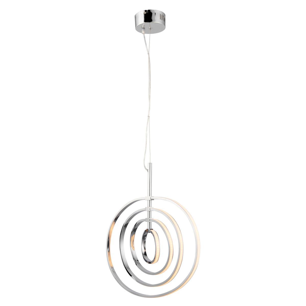 Vogue Atoka Integrated LED Pendant Fitting Chrome – image 8