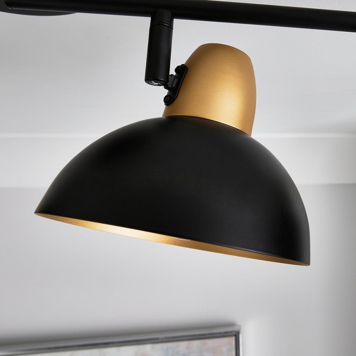 Haus 4 Light Spotlight Bar Black – image 3