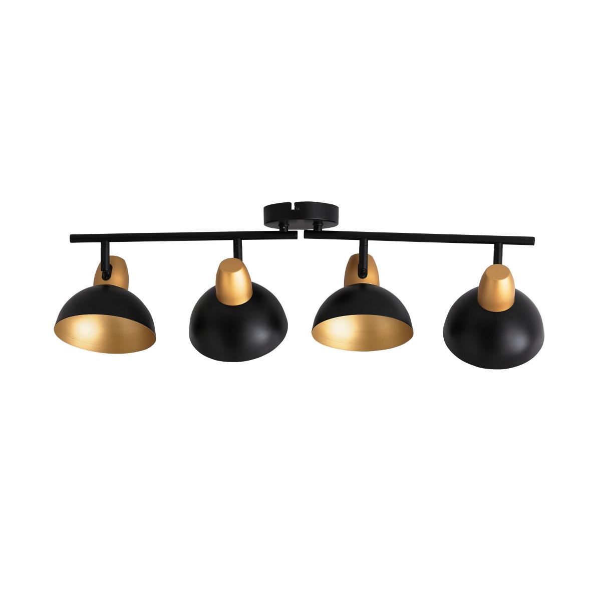 Haus 4 Light Spotlight Bar Black – image 5