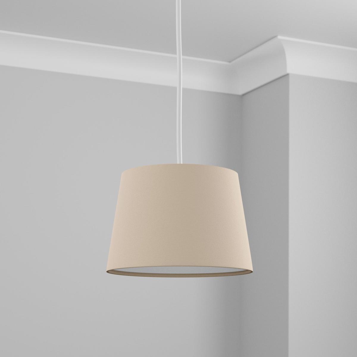 Luna Linen 28cm Tapered Hummus Shade Natural – image 2