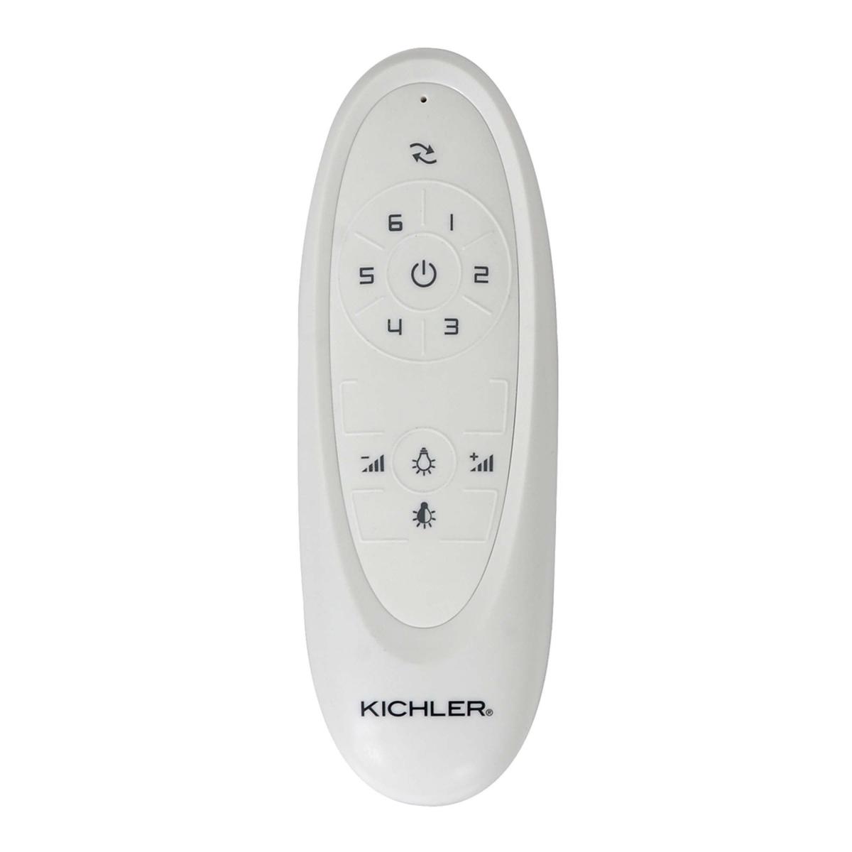 Kichler Colerne Ceiling Fan with Light & Remote, 132cm Silver – image 4