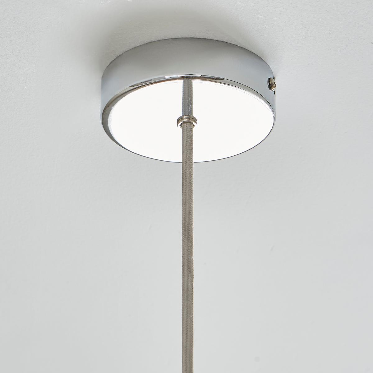 Cohen 1 Light Pendant Ceiling Fitting Smoke (Grey) – image 3