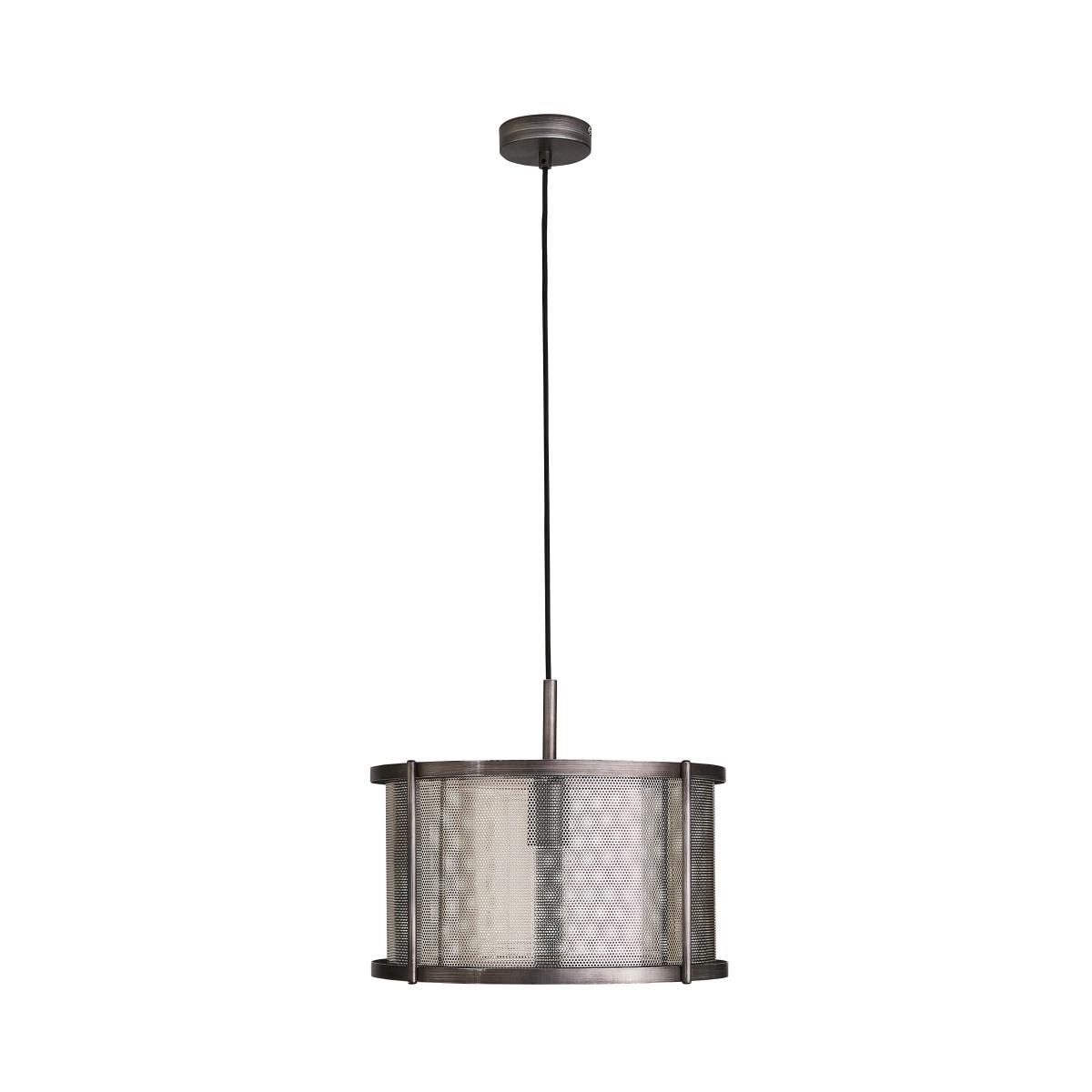 Stefan 1 Light Pendant Fitting Grey – image 4