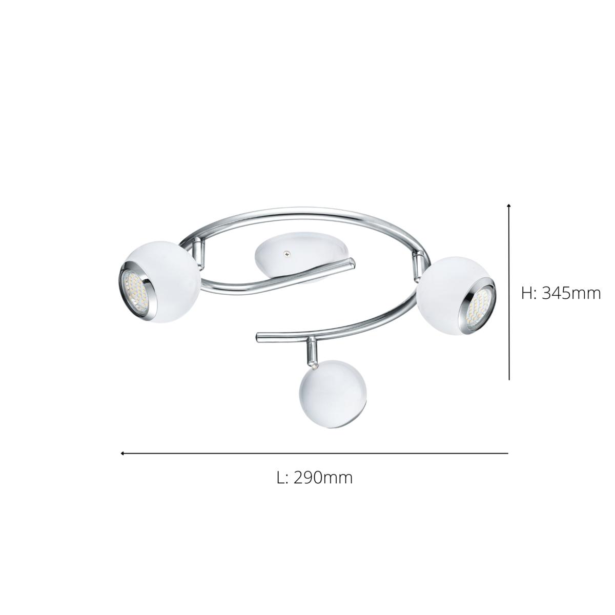 EGLO Bimeda LED Ceiling Light White – image 4