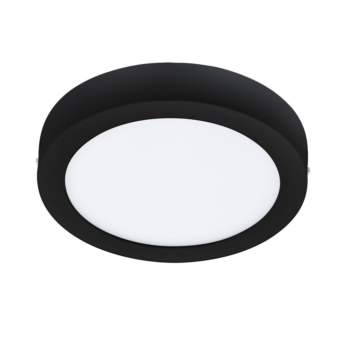 EGLO Fueva-Z Round Wall & Ceiling Light Black – image 3