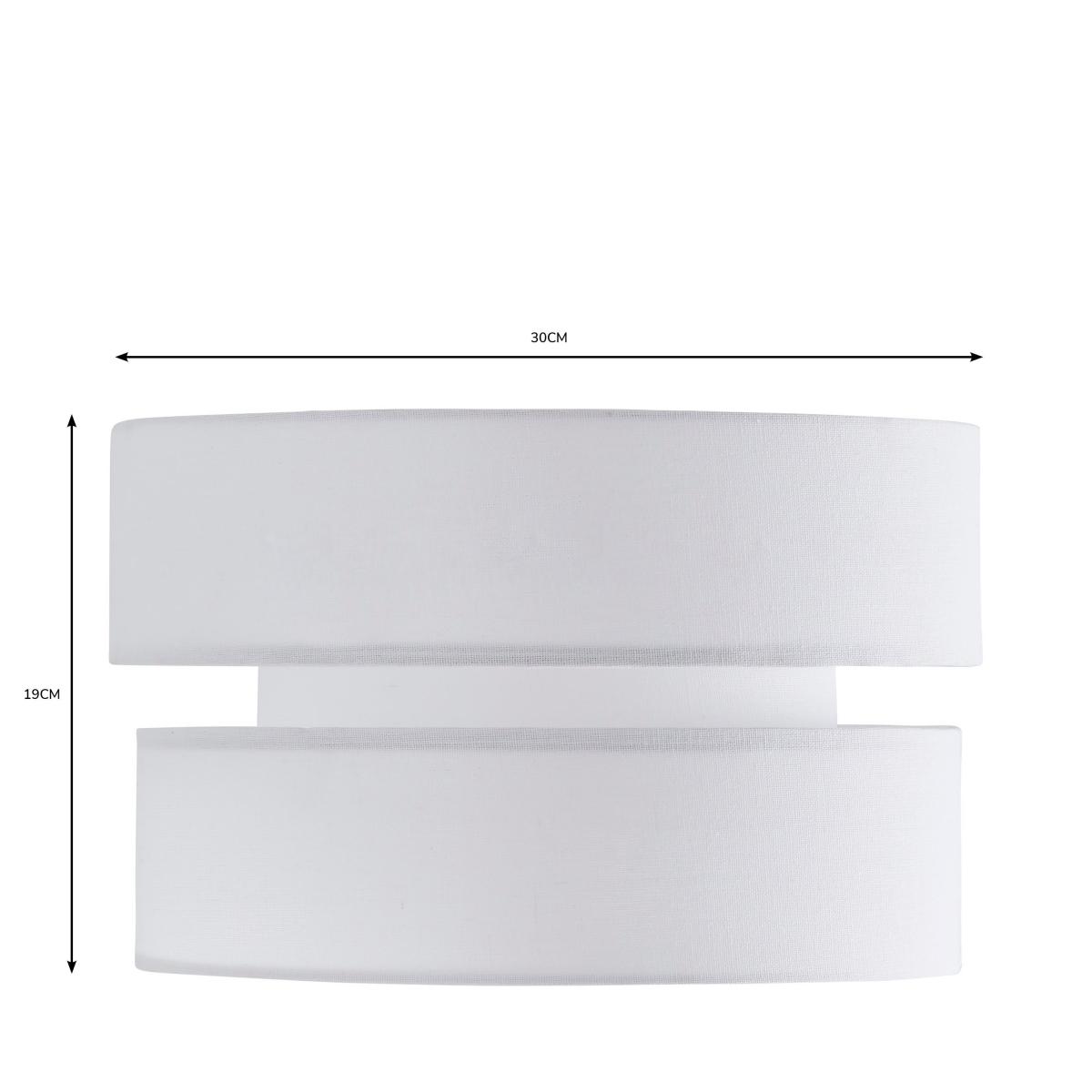 Frea Lamp Shade 30cm White – image 5