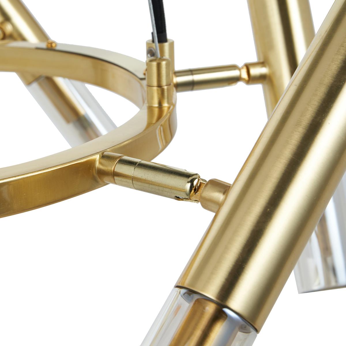 Harper 6 Light Pendant, Gold Gold – image 4