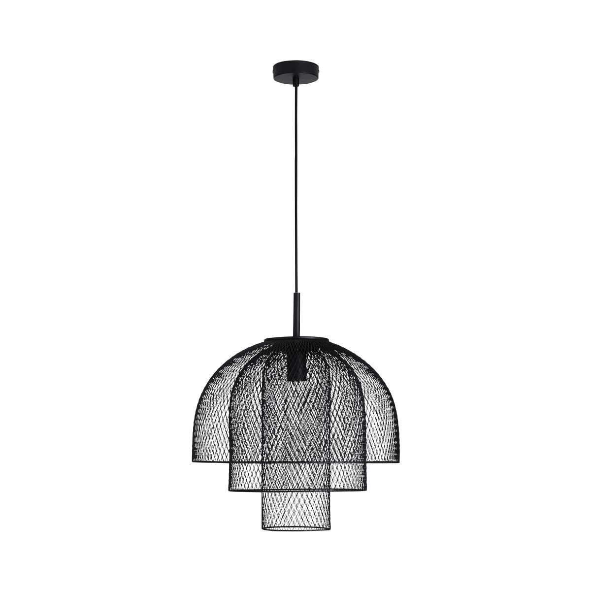 Tori 1 Light Pendant Fitting Black – image 4