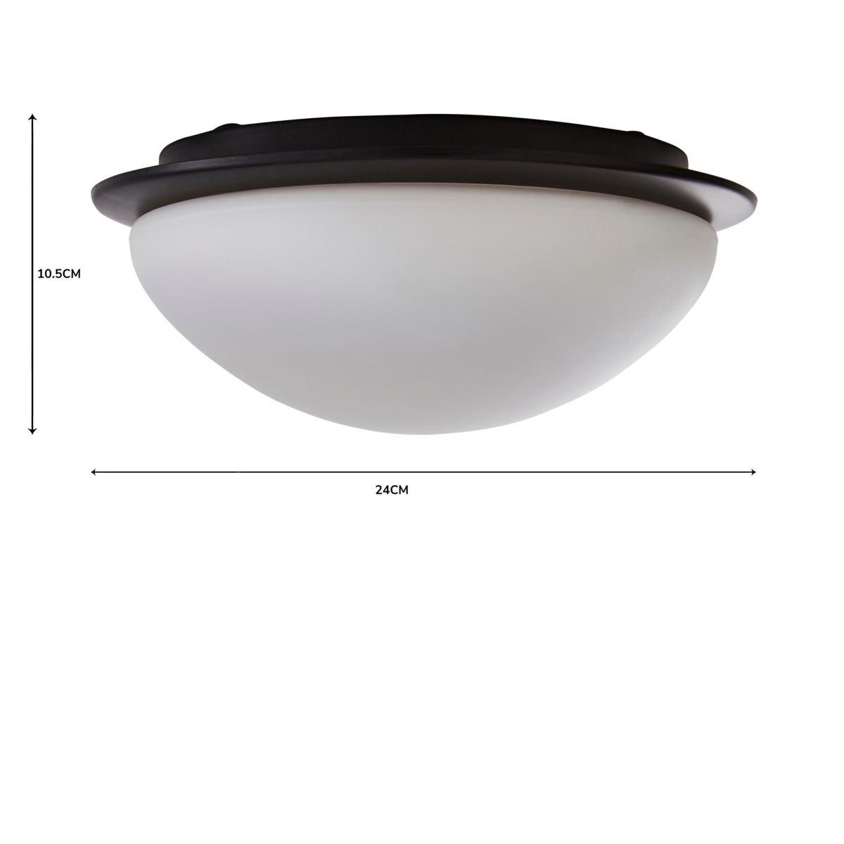 Lotto Bathroom Flush Fitting Matt Black – image 5