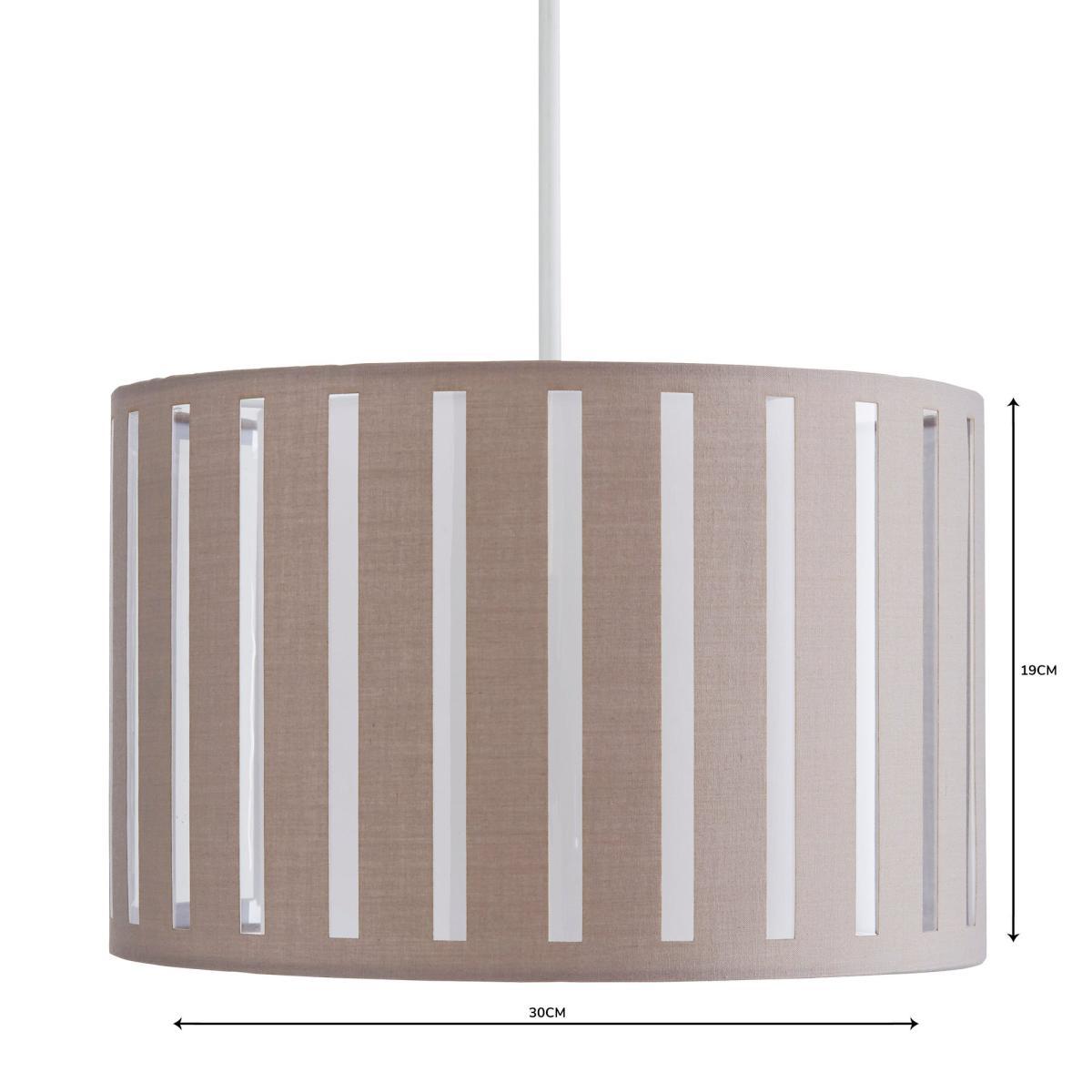 Ellon 30cm Drum Grey Shade Grey – image 4