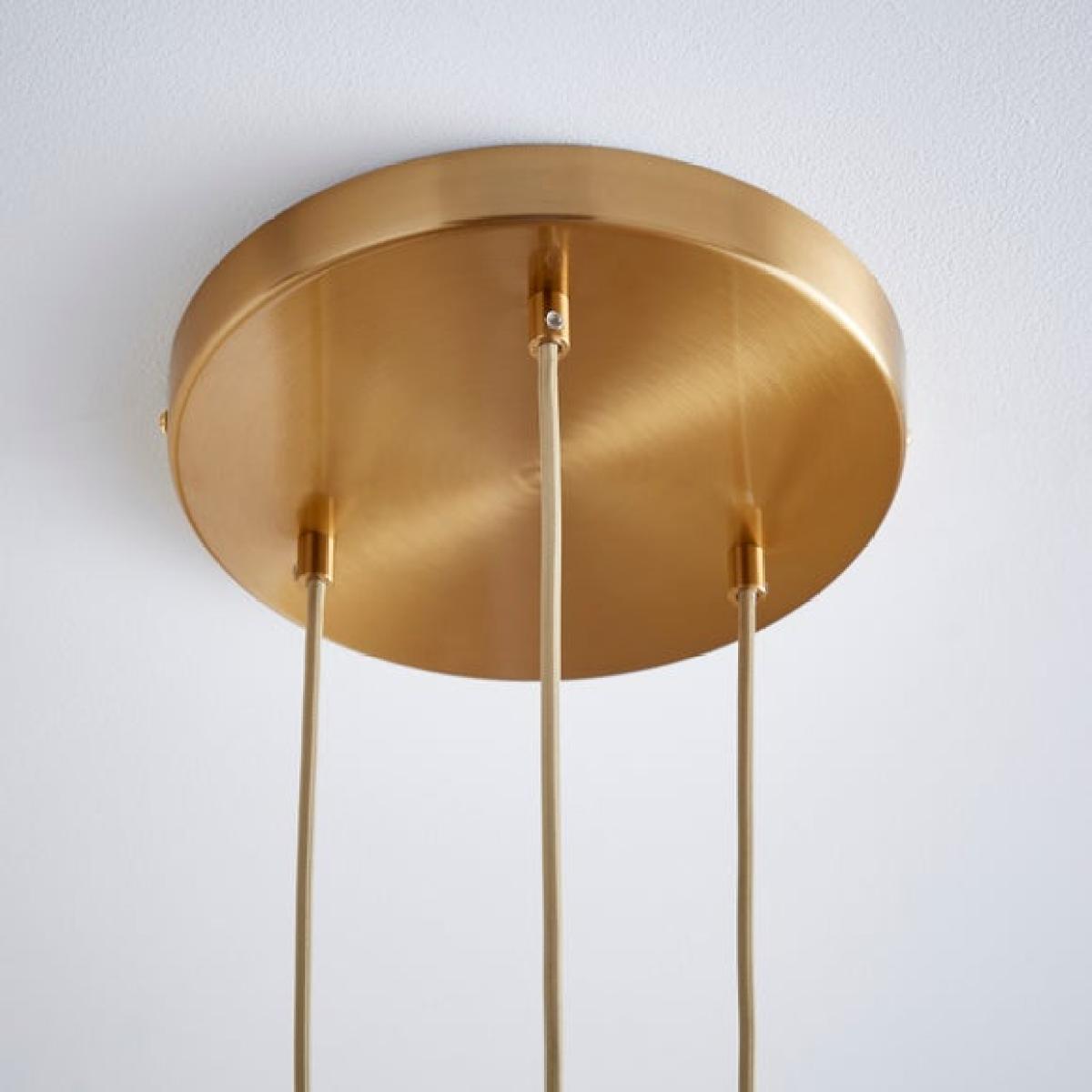 Kira 3 Light Tortoiseshell Cluster Ceiling Light – image 4