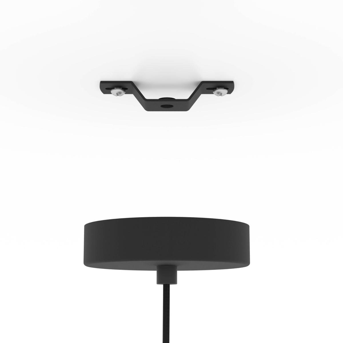 EGLO Venezuela Spherical Pendant Light Black – image 3