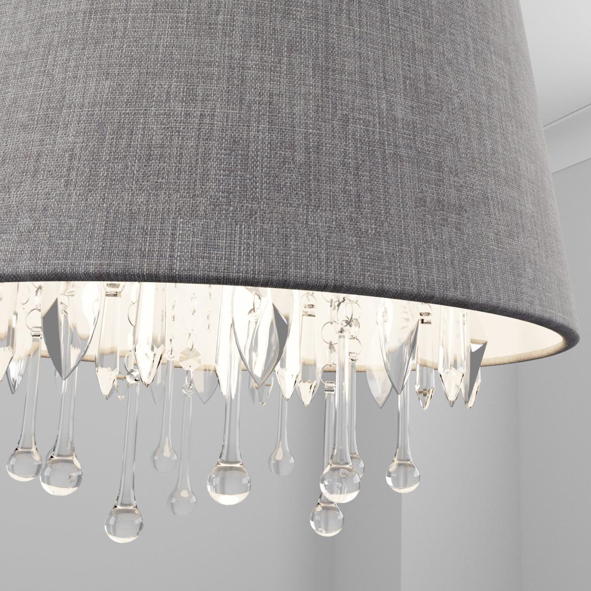 Made to Order Beaded Shade Grey – image 2