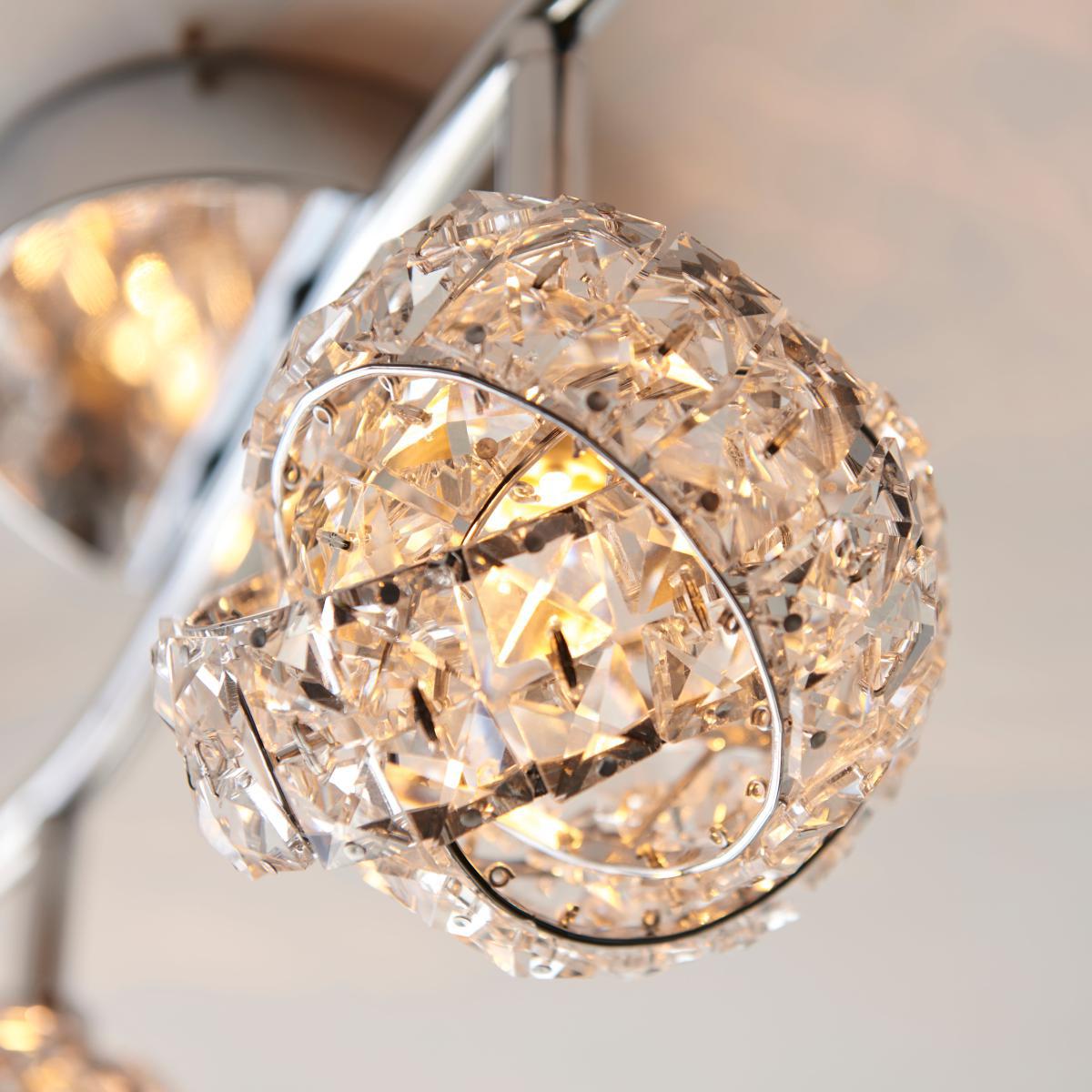 Cecillie 4 Light Spotlight Bar Chrome – image 5