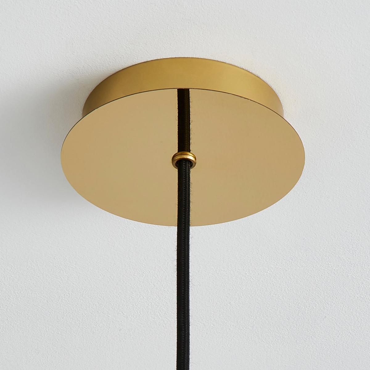 Tien 1 Light Pendant Ceiling Fitting Brushed Gold – image 4