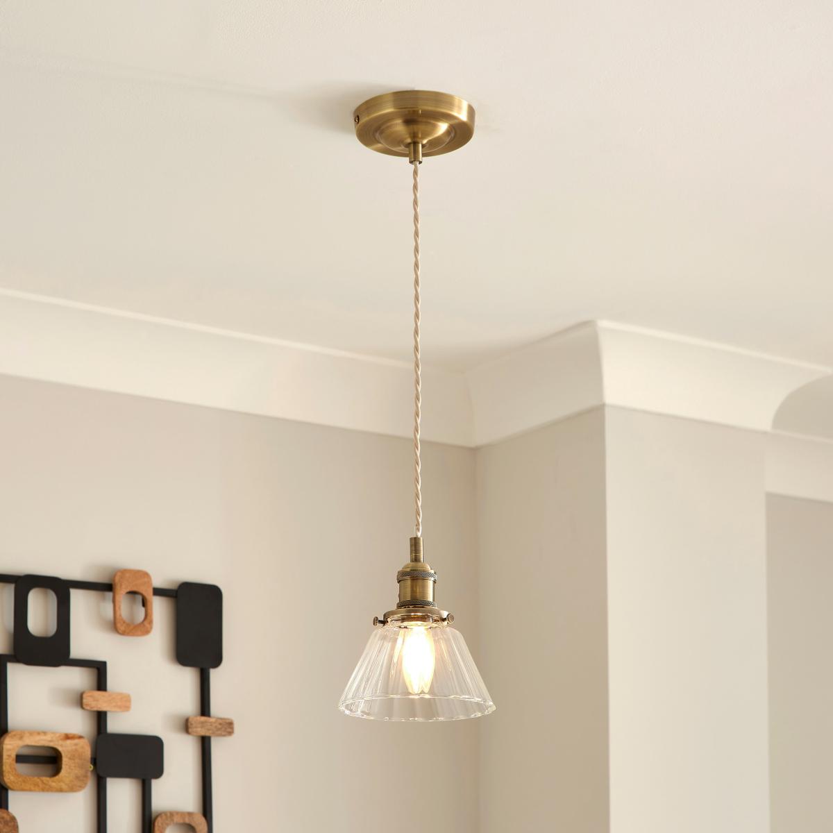 Hayley Art Deco Pendant Light – image 2