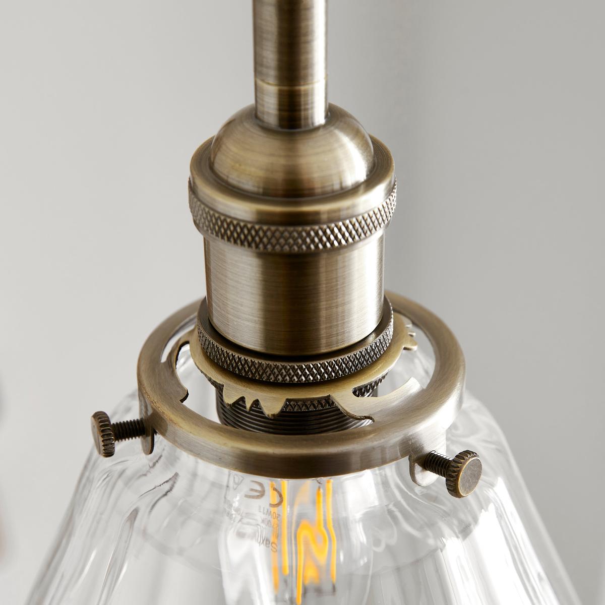 Hayley Art Deco Pendant Light – image 3