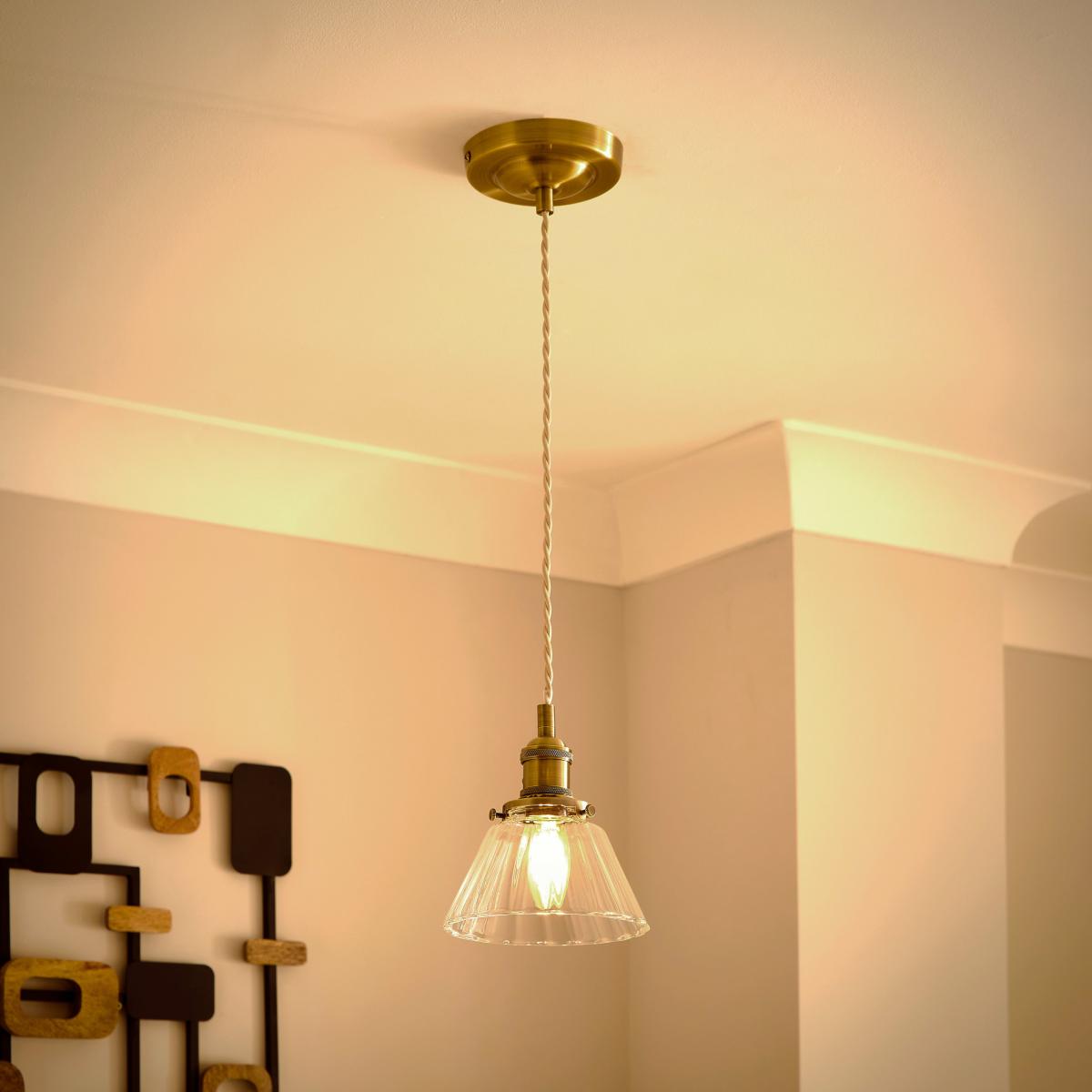 Hayley Art Deco Pendant Light – image 1
