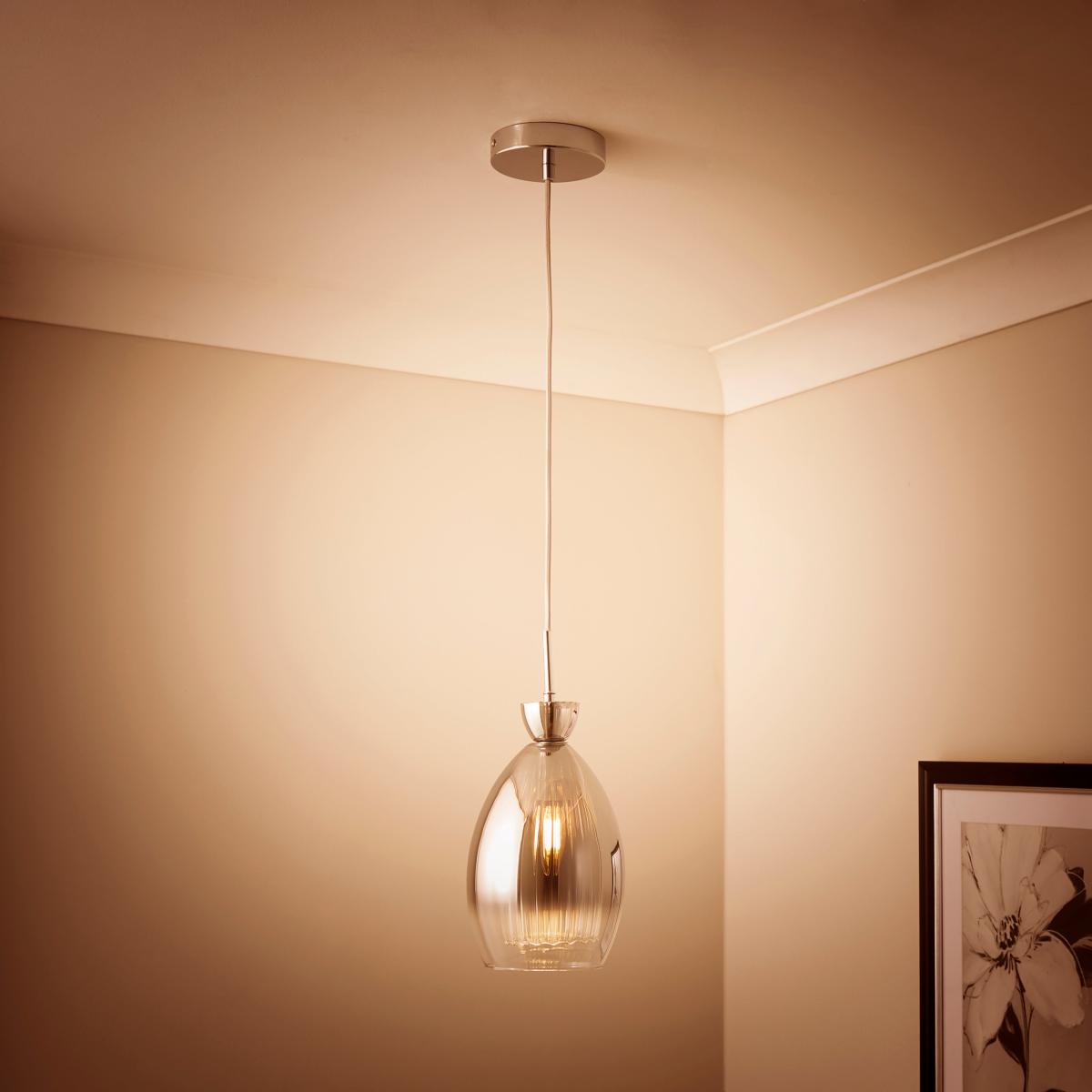 Sylvia Pendant Light Silver – image 2