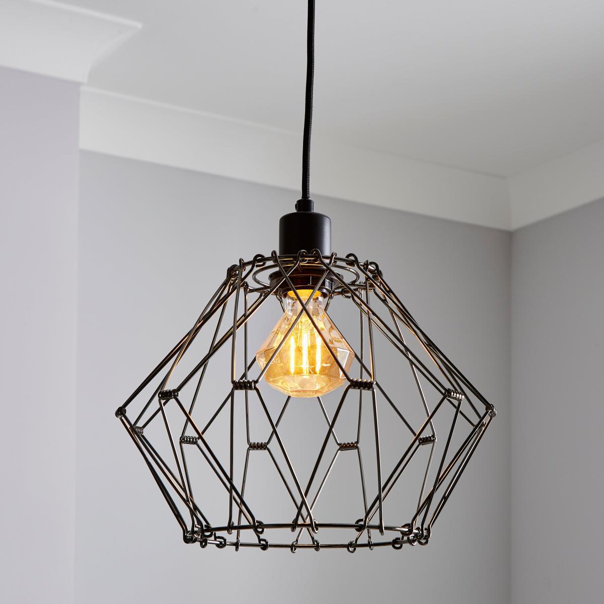 Frances Easy Fit Pendant Shade Black – image 5