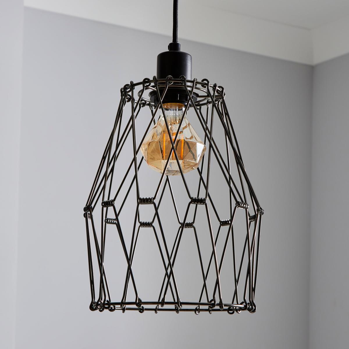 Frances Easy Fit Pendant Shade Black – image 6