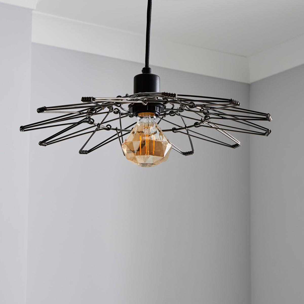 Frances Easy Fit Pendant Shade Black – image 7