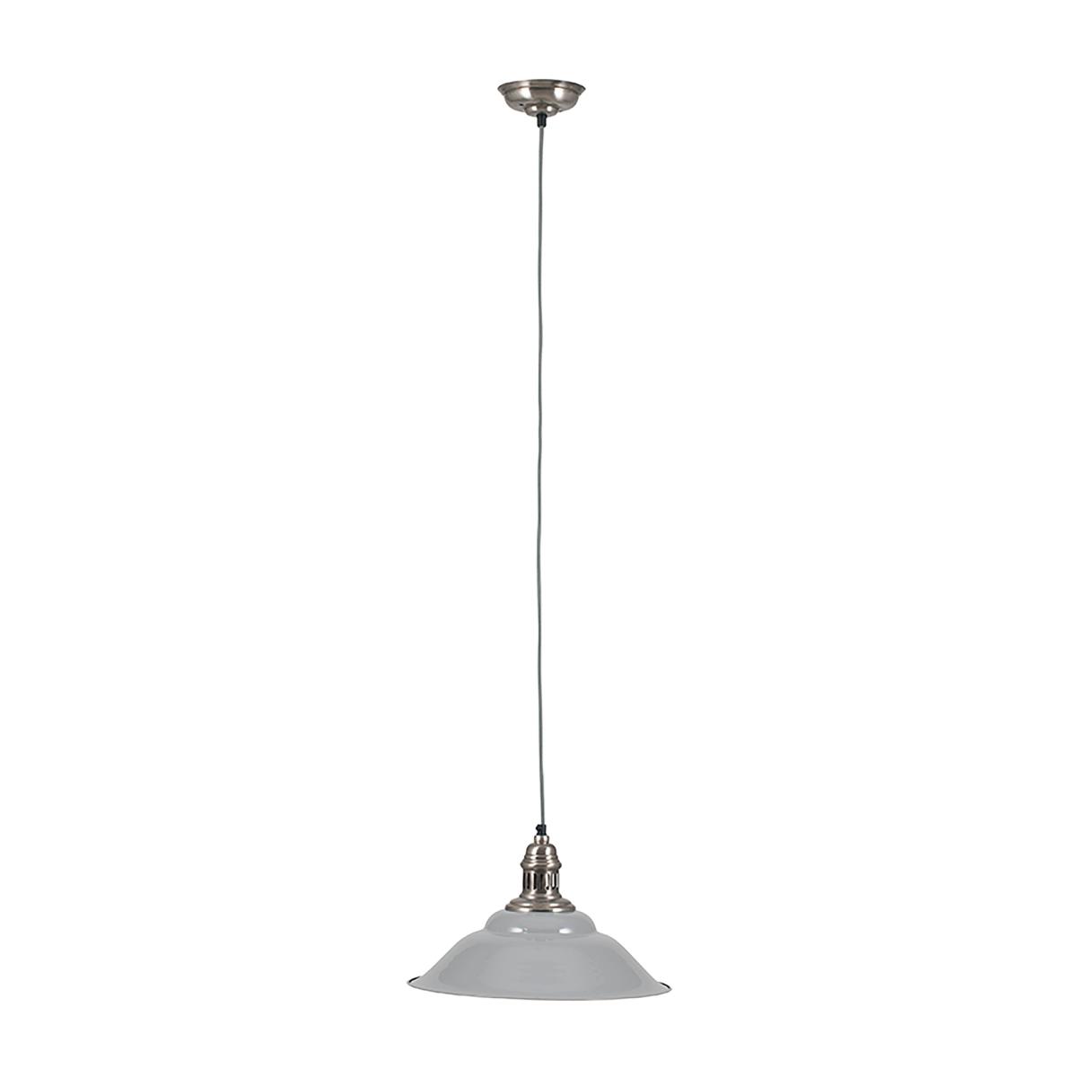 Macchiato Metal Cafe Pendant, Silver Silver – image 2