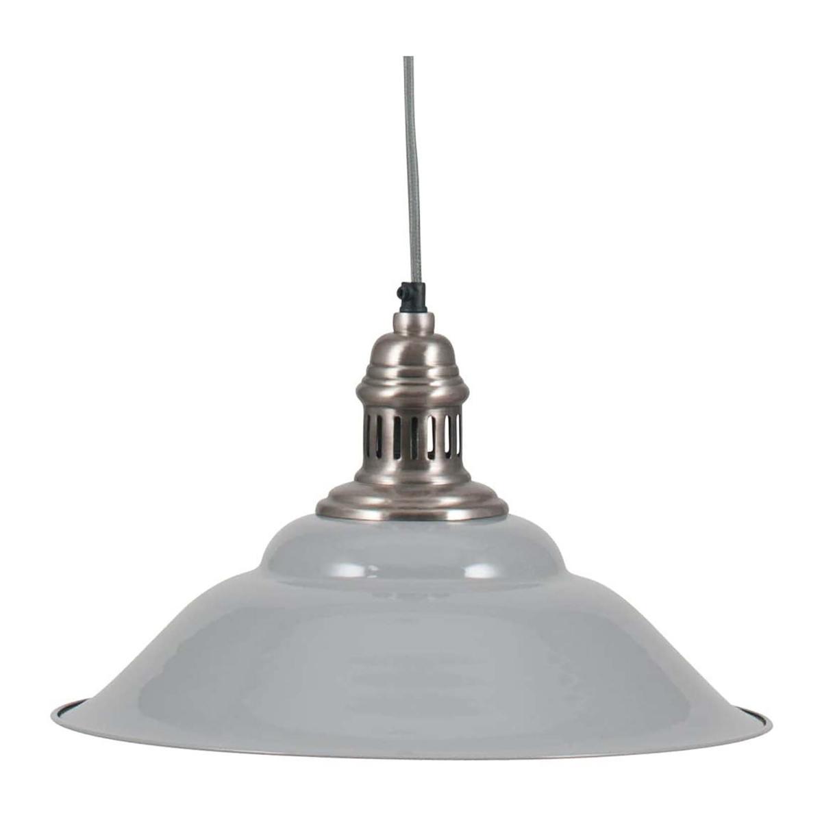 Macchiato Metal Cafe Pendant, Silver Silver – image 3