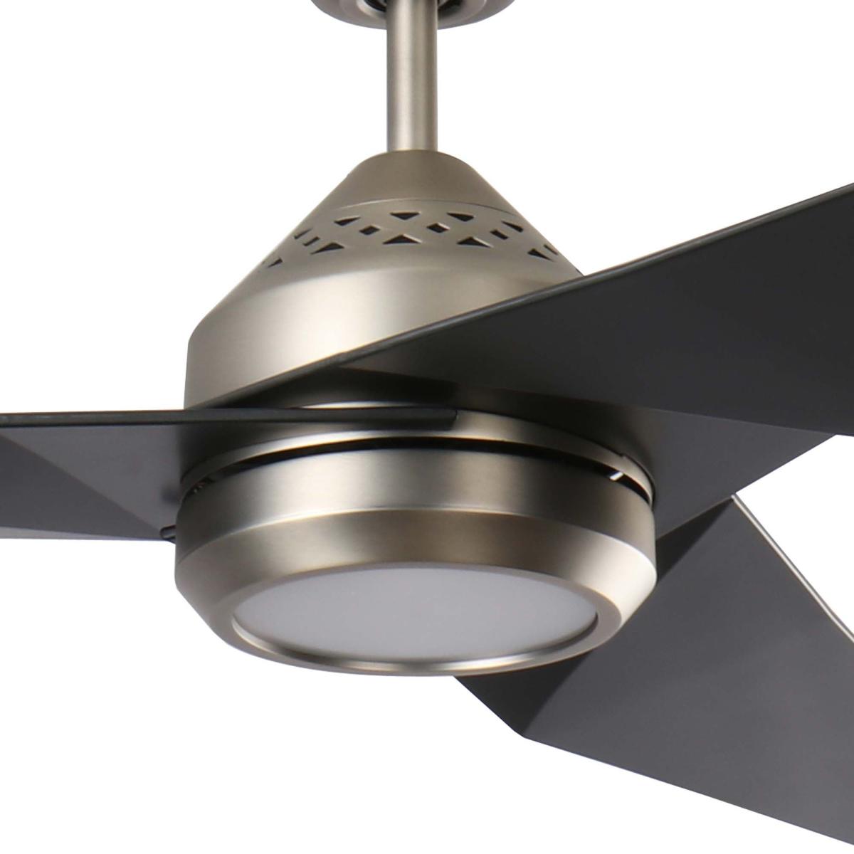 Kichler Jade Ceiling Fan with Light & Remote, 152cm Grey – image 2