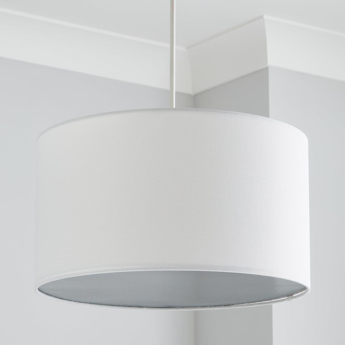 Lisbon Drum Shade With Diffuser White – image 2