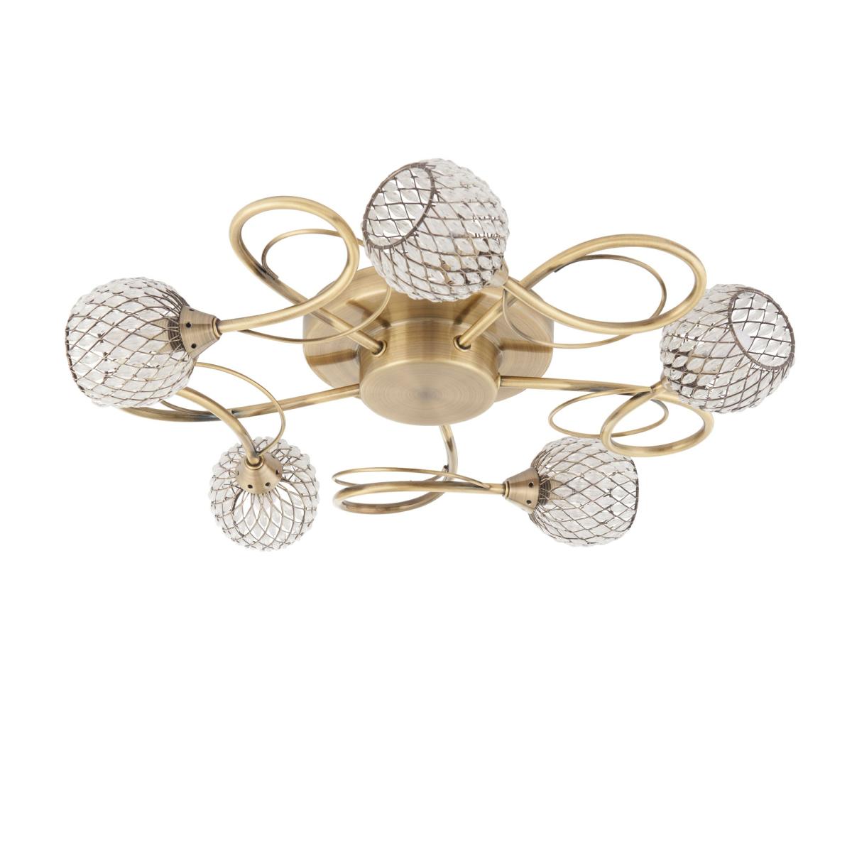 Return - Vogue Malden 5 Light Semi Flush Ceiling Light – image 7