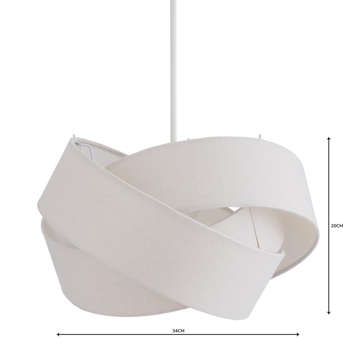 Elements Harley 34cm Twisted Shade Grey – image 4