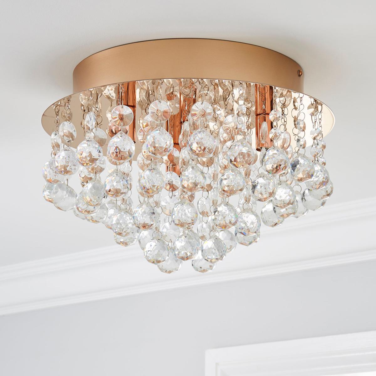 Torto Large Ceiling Fitting Rose Gold – image 2
