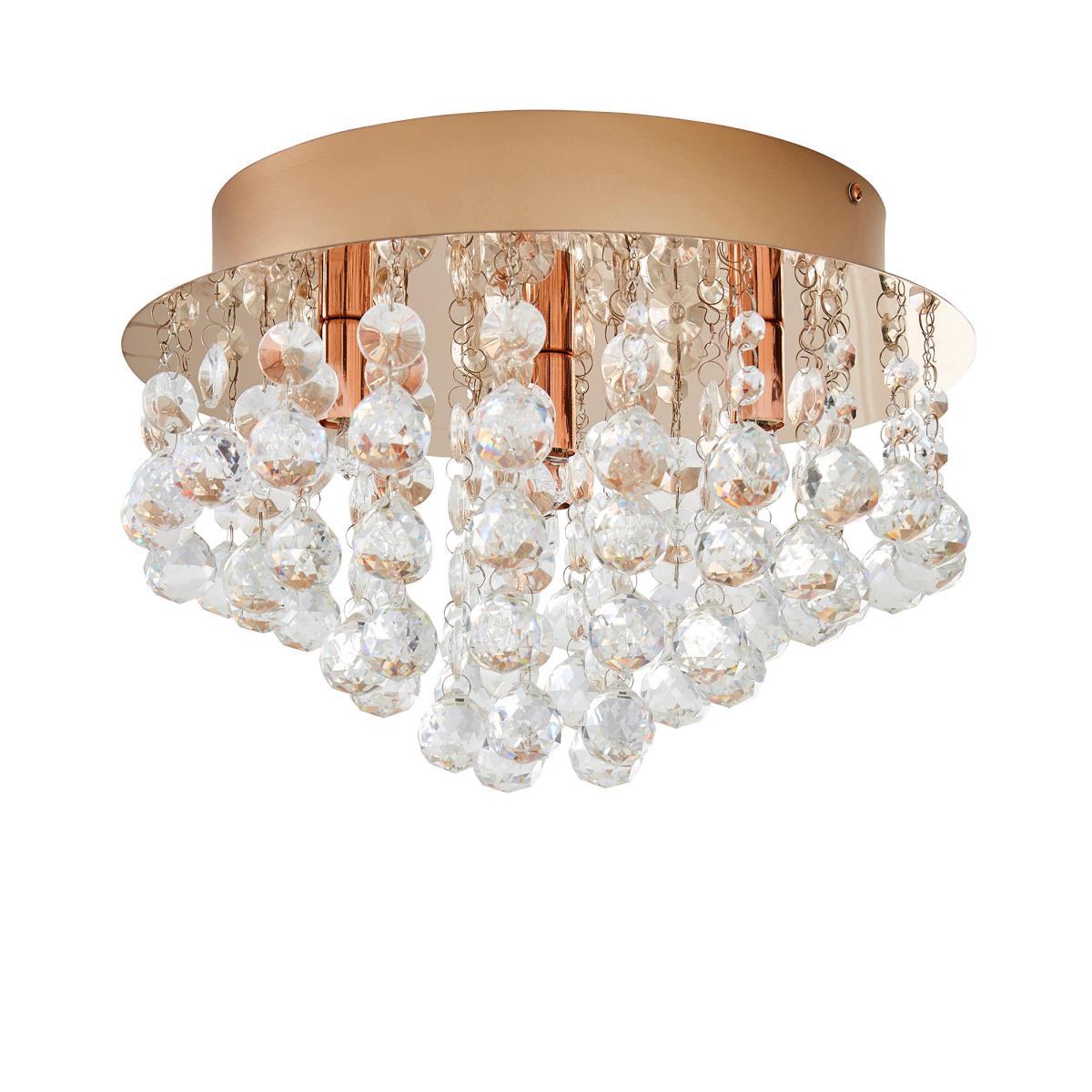 Torto Large Ceiling Fitting Rose Gold – image 5