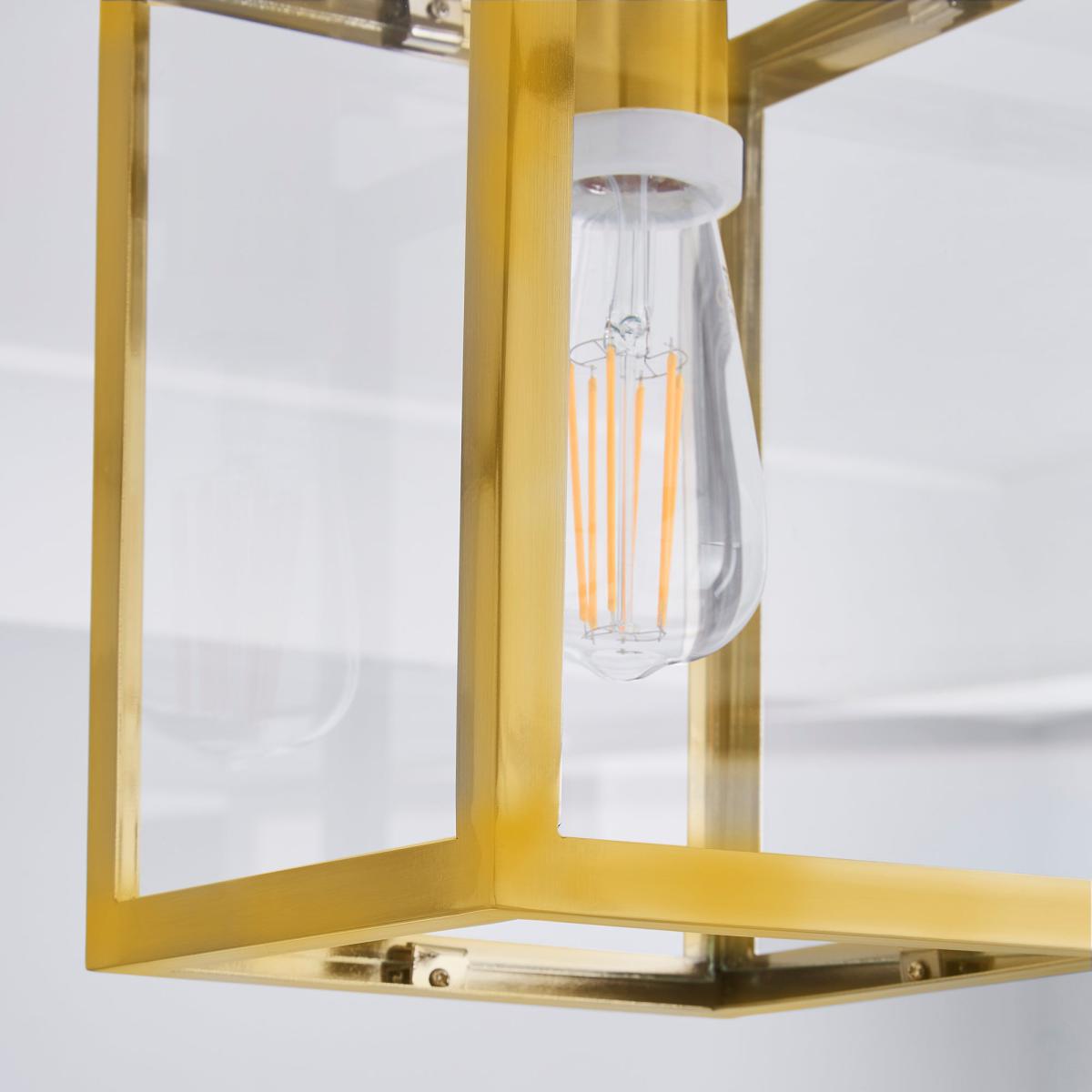 London Bathroom Ceiling Fitting Brushed Gold Gold – image 3