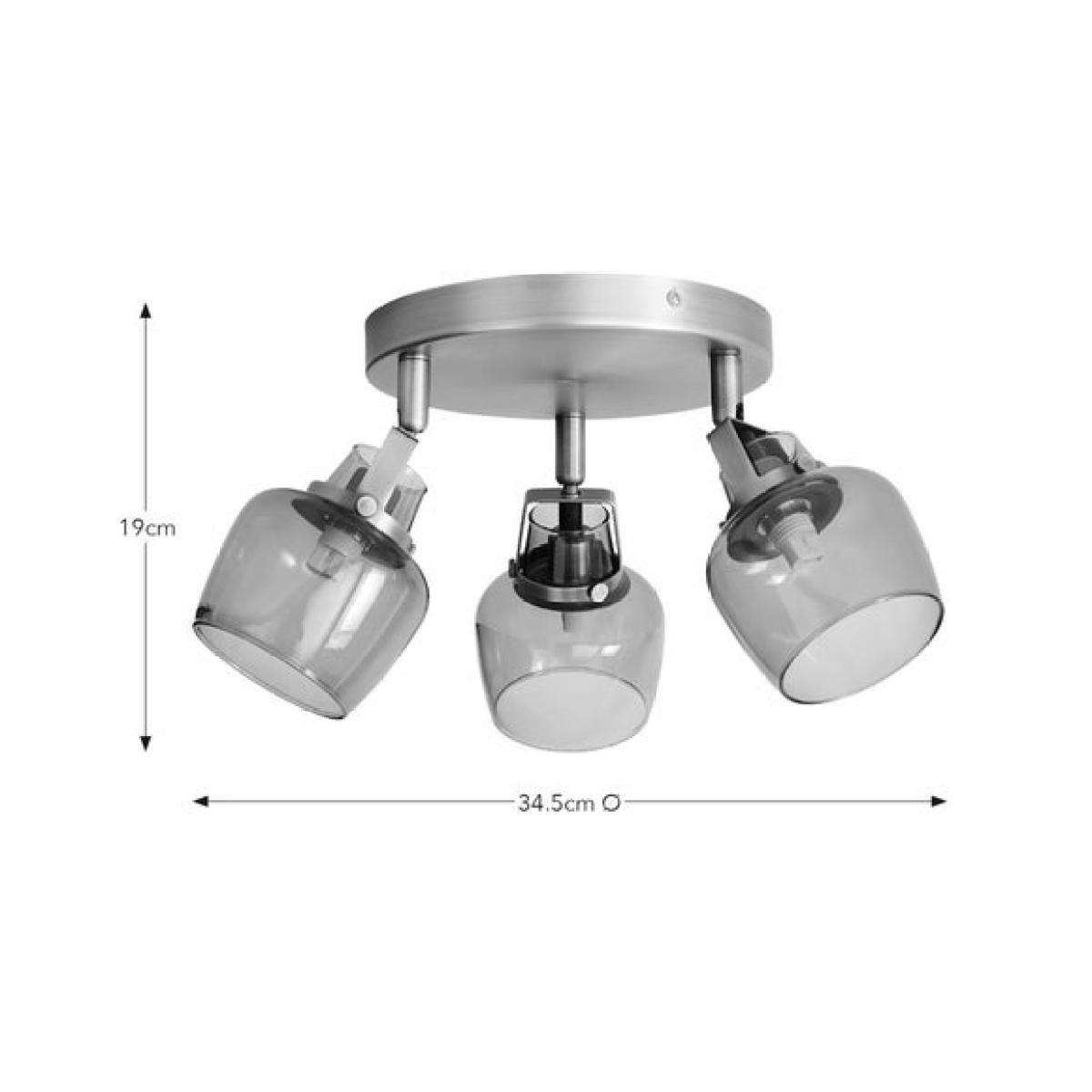 Auburn Modern 3 Light Adjustable Spotlight Bar – image 6