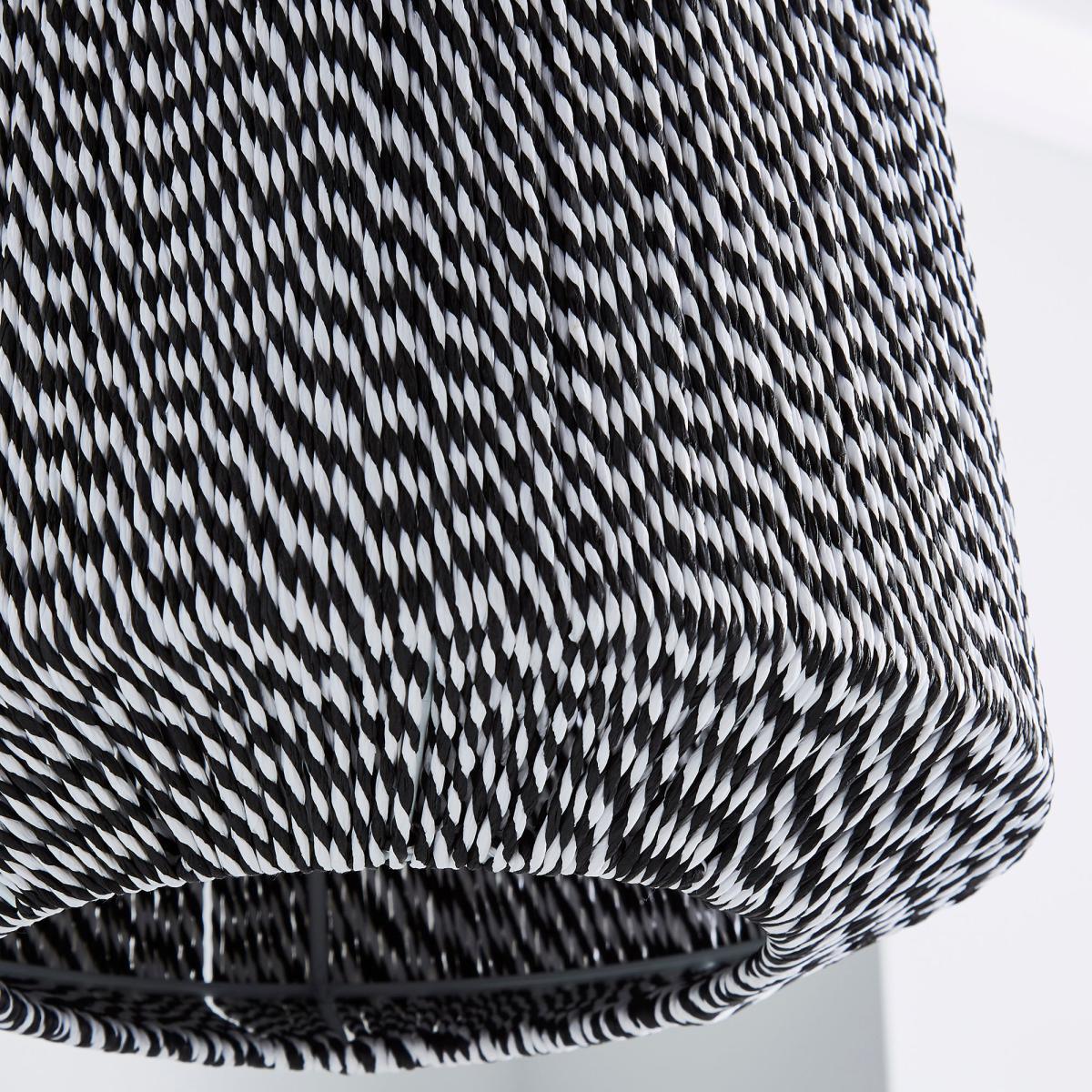 Victor Black and White String Easy Fit Pendant Black and White – image 3