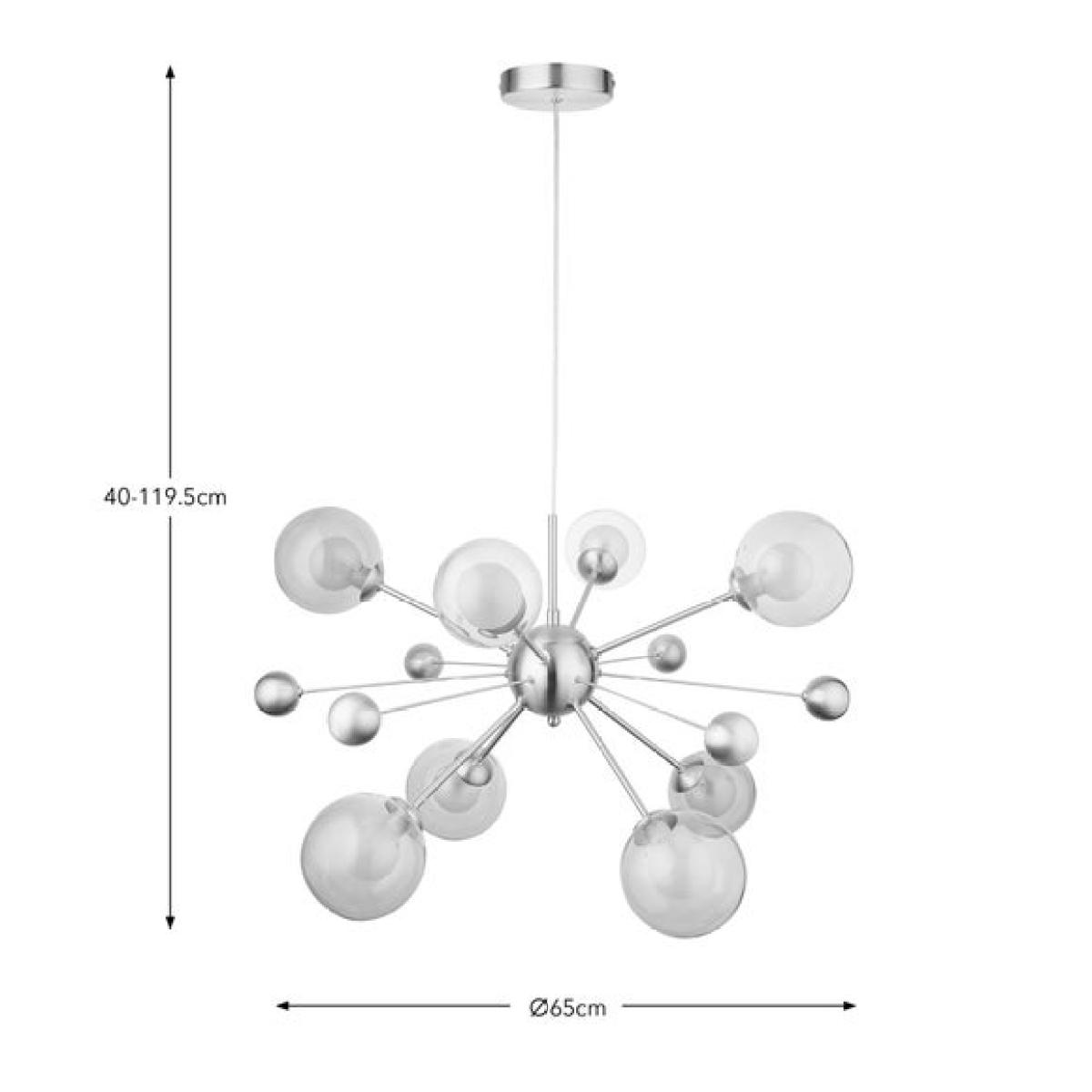 Eliza 8 Light Sputnik Ceiling Light – image 6