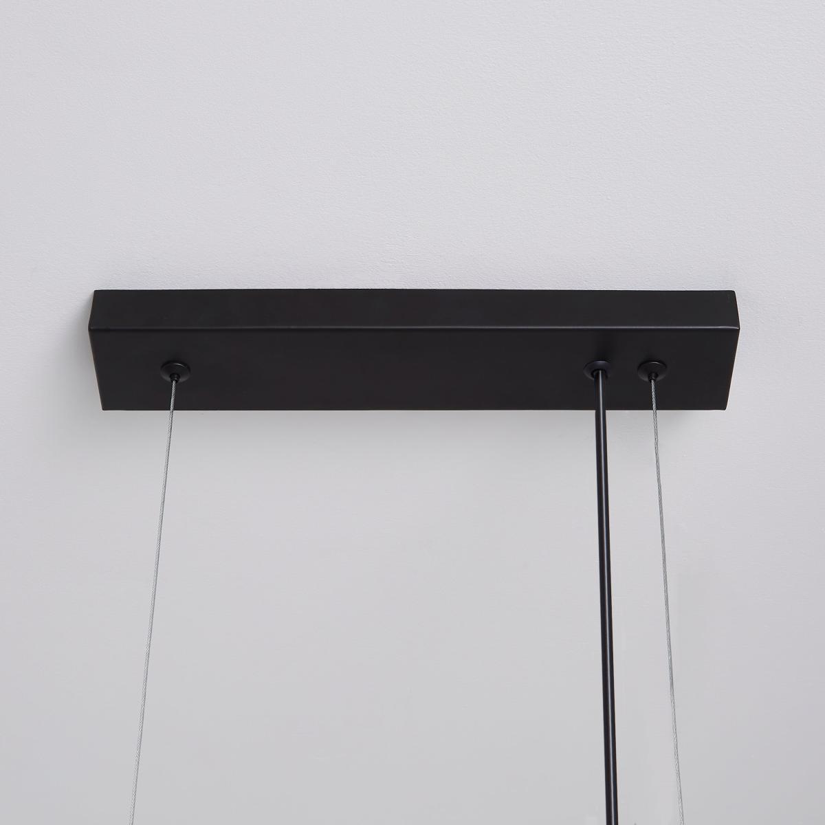 Joan 3 Light Diner Fitting Black – image 4