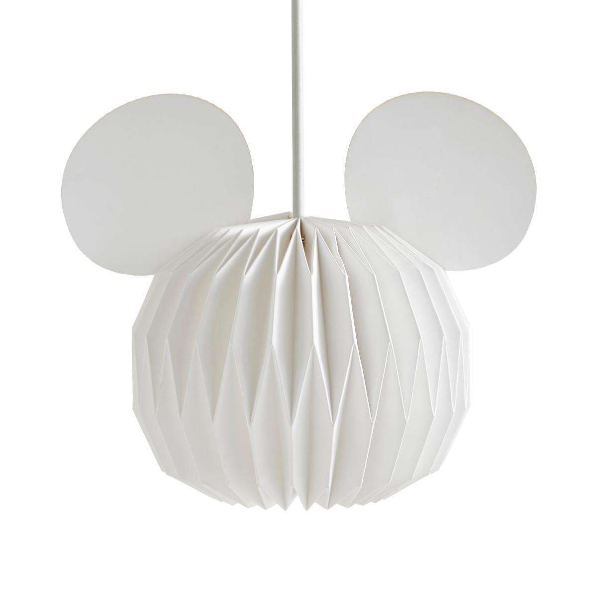 Disney Mickey Mouse Origami Large EasyFit Pendant White – image 5
