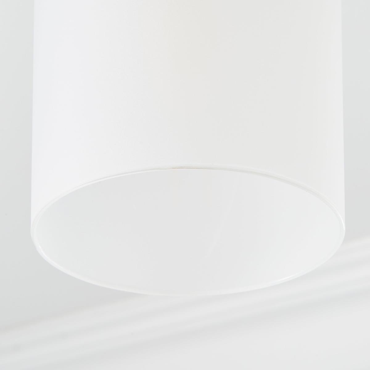 Palazzo Semi Flush 3 Frosted Light Fitting Black – image 3