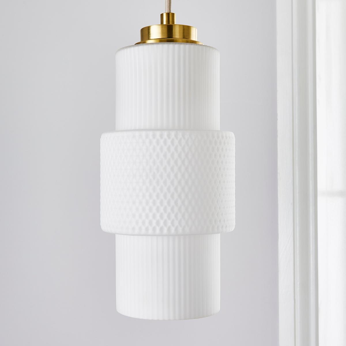 Elena 3 Light Diner Ceiling Fitting Brushed Gold – image 3