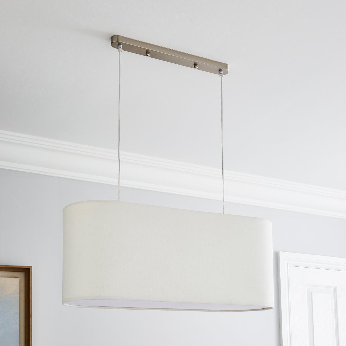 Sara 2 Light Diner Fitting White – image 2