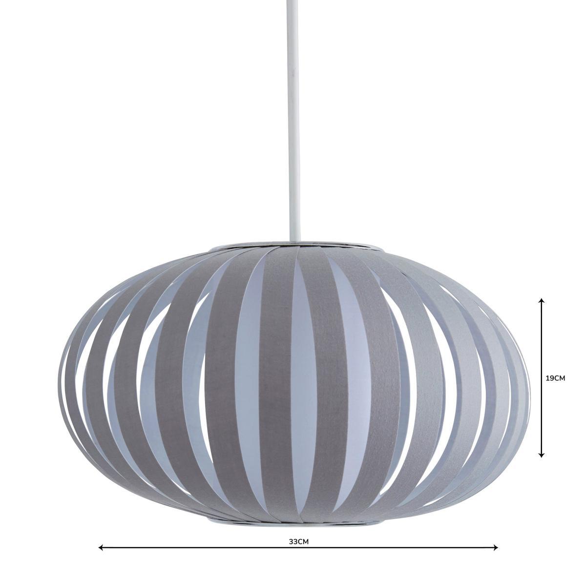 Elements Monte Grey Easy Fit Pendant Grey – image 4