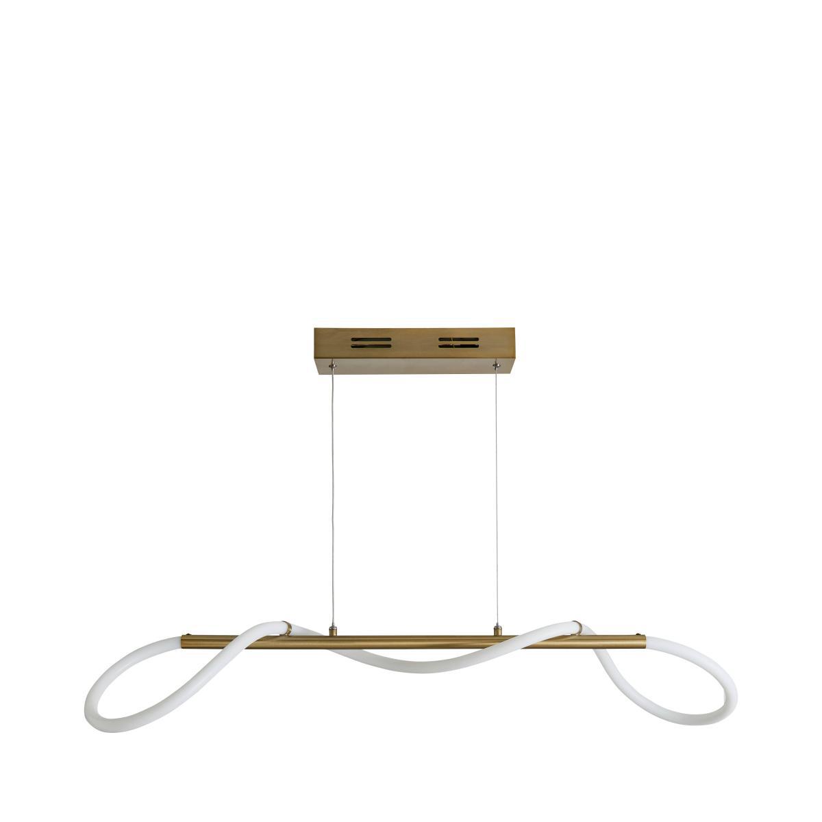 Flexi Integrated LED Ceiling Fitting Gold – image 5