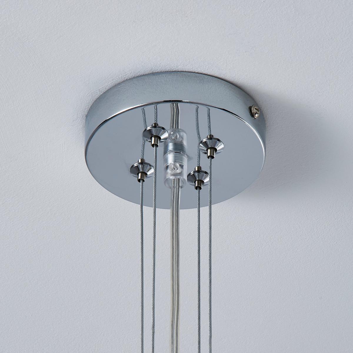 Isabella 3 Light Ceiling Fitting Chrome – image 4