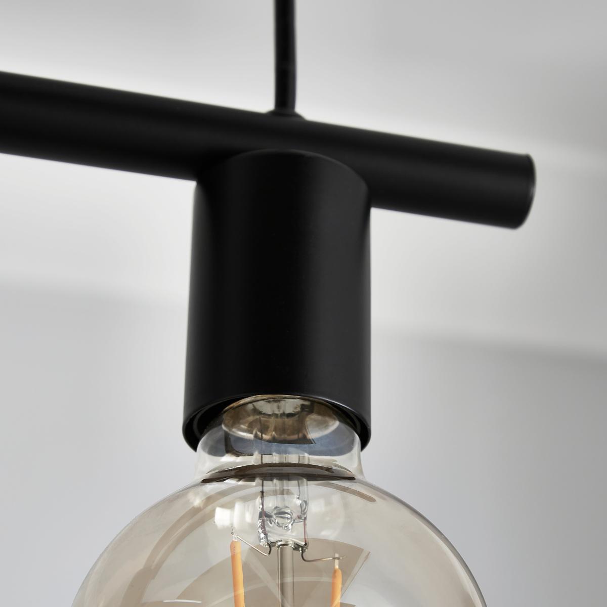 Koppla 5 Light Diner Ceiling Fitting Black – image 2