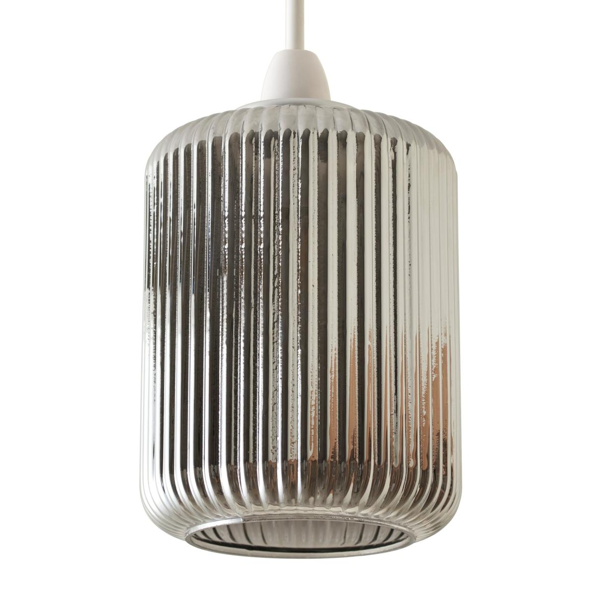 Melody Smoked Easy Fit Pendant Silver – image 5