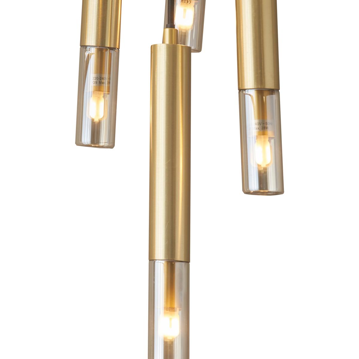Harper Gold Metal Cluster Ceiling Fitting Gold – image 3